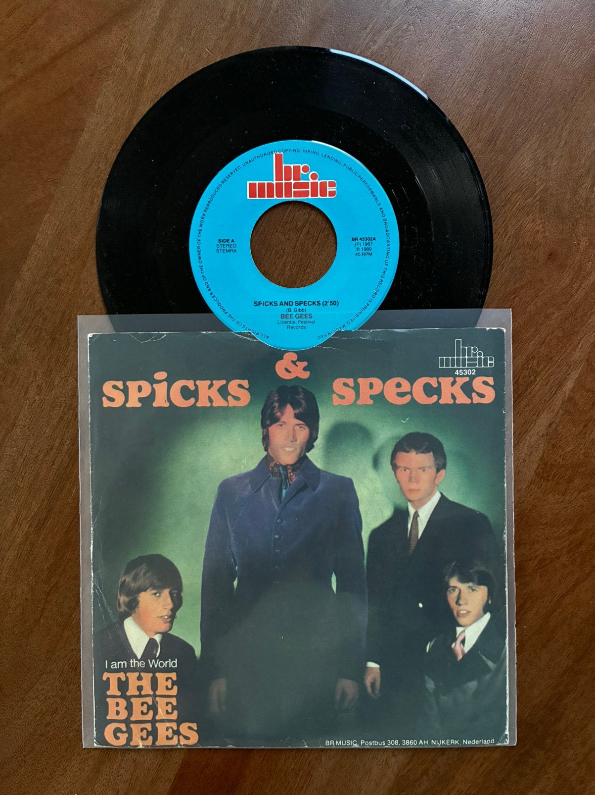 The Bee Gees - Spicks and specks, Cd's en Dvd's, Vinyl Singles, 7 inch, Ophalen of Verzenden
