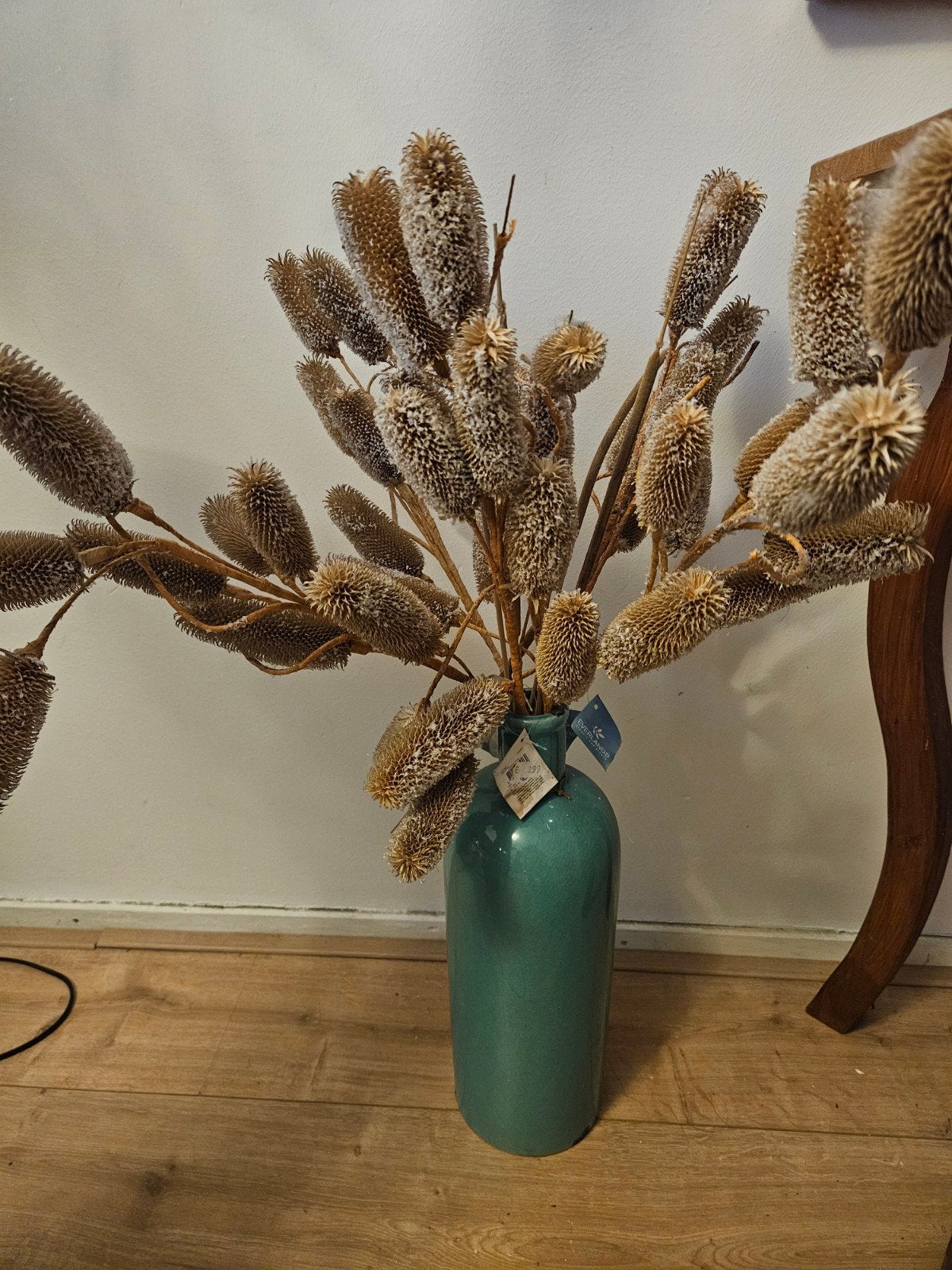 Vaas met kunst distels, Huis en Inrichting, Ophalen