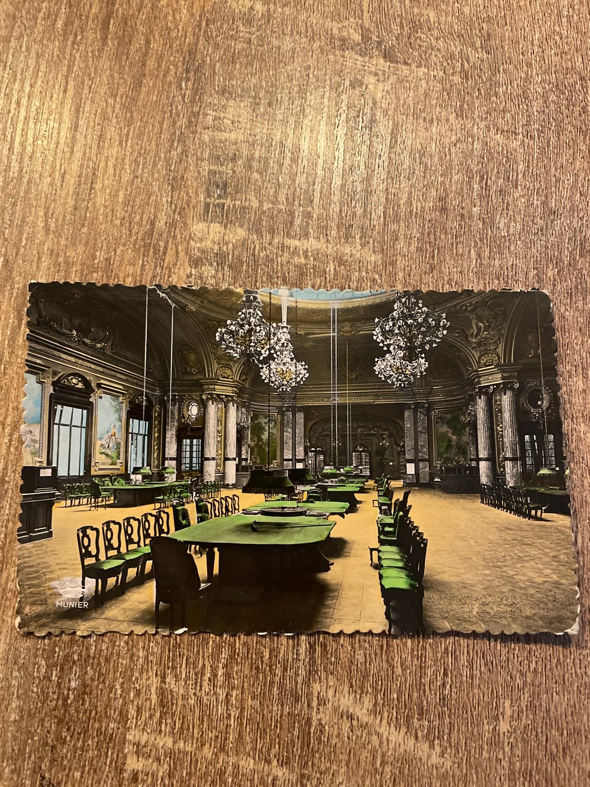 Oude ansichtkaart Monte Carlo Casino, Salle Schmitt, Ophalen of Verzenden, Gelopen, Overig Europa