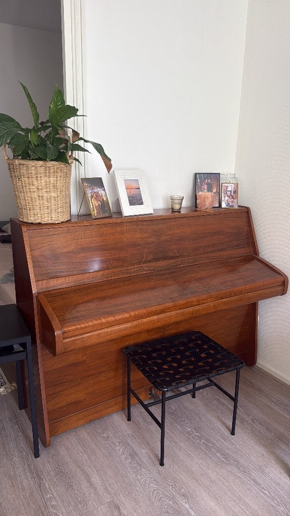 Piano BELLMANN, Muziek en Instrumenten, Piano's, Ophalen, Gebruikt, Bruin, Piano