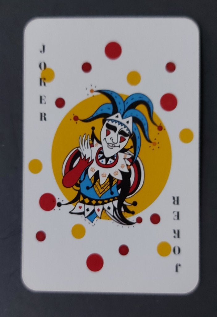 speelkaarten jokers #14, Verzenden, Zo goed als nieuw, Joker(s)