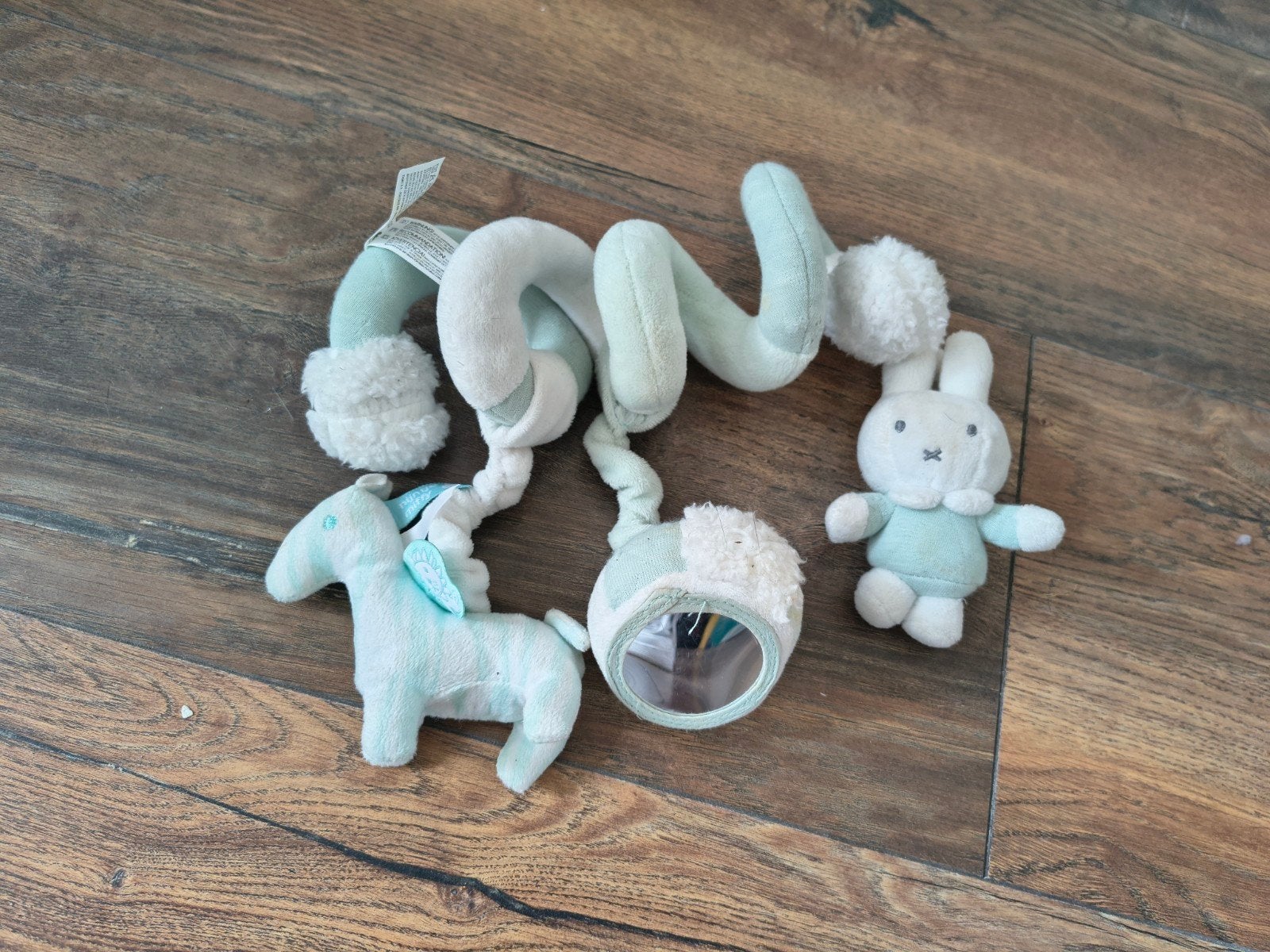 Nijntje spiraal met speeltjes voor kinderwagen/box, Ophalen of Verzenden, Gebruikt, Overige typen