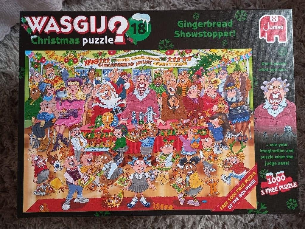 wasgij puzzel, Ophalen, 500 t/m 1500 stukjes, Gebruikt, Legpuzzel