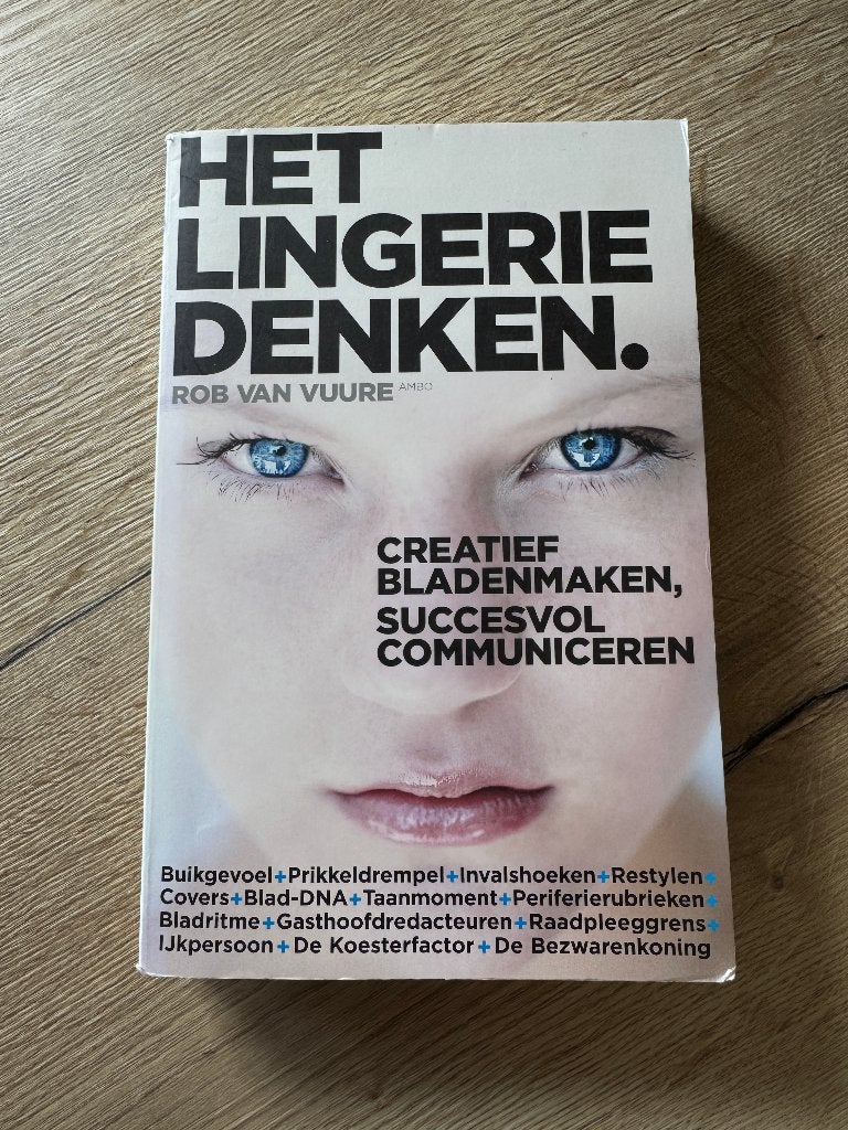 Het Lingeriedenken – Rob van Vuure, Ophalen of Verzenden, Zo goed als nieuw, Rob van Vuure, Economie en Marketing