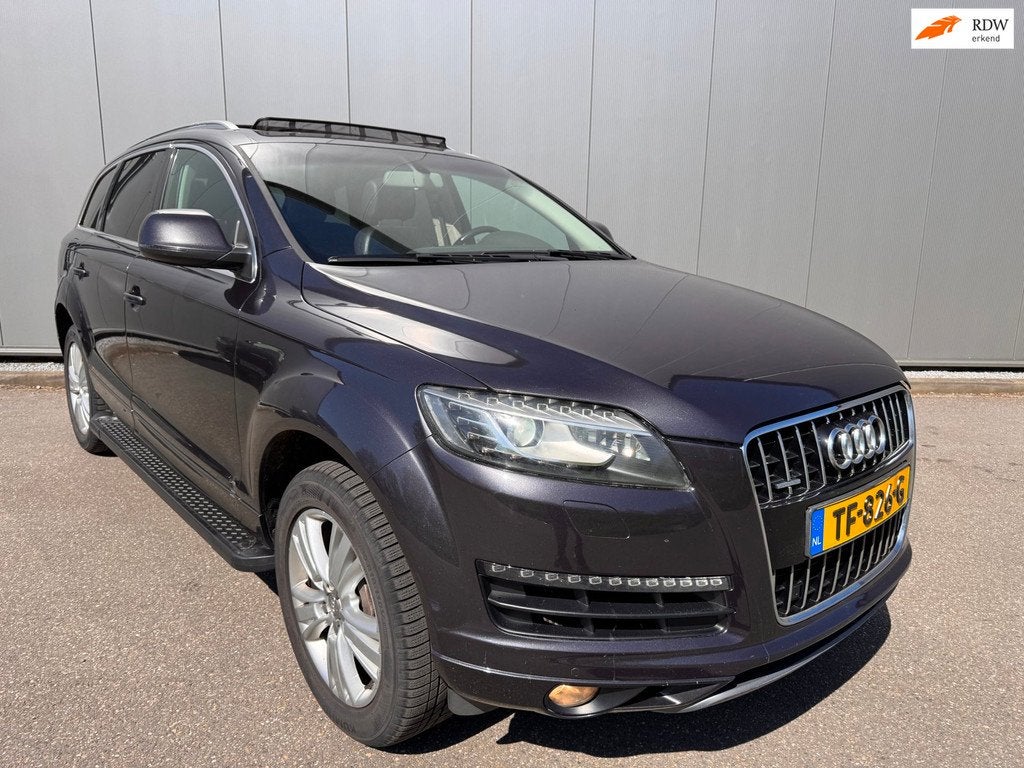 Audi Q7 3.0 TDI quattro Pro Line + 5+2 leder pano, Auto's, Audi, Bedrijf, Te koop, Q7, 4x4, ABS, Achteruitrijcamera, Airbags, Airconditioning
