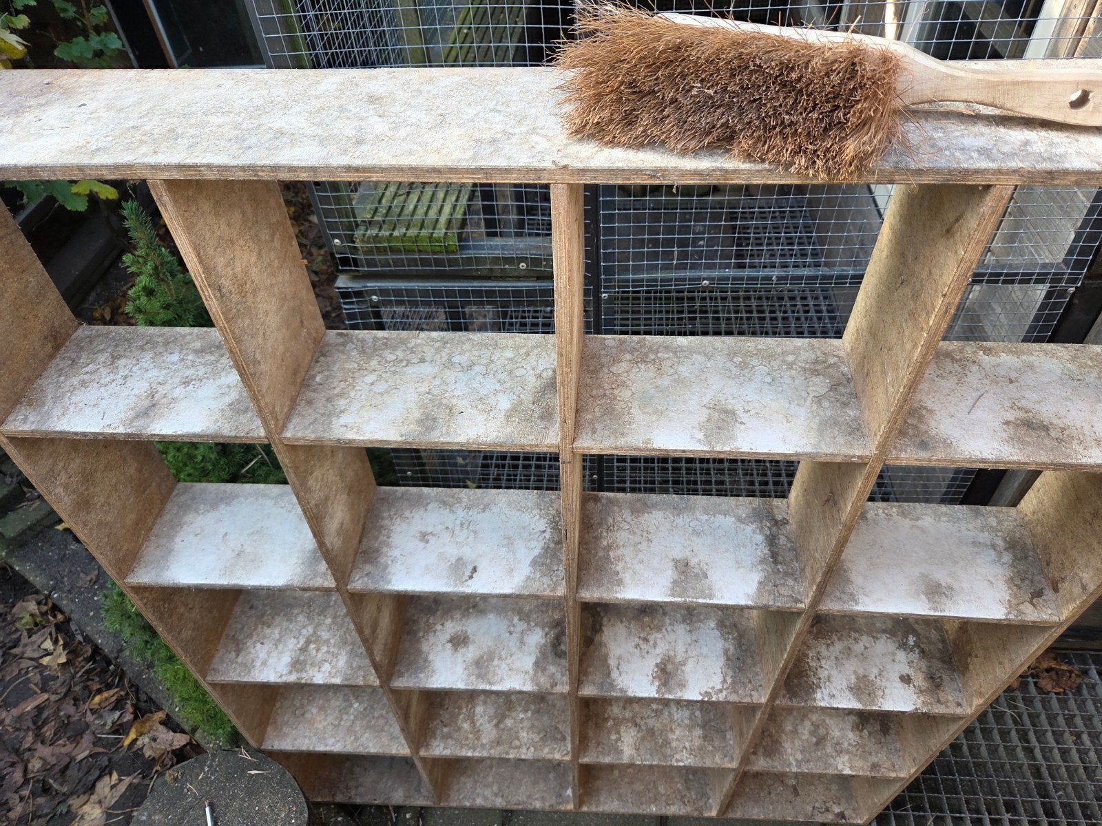 loketkast duiven, Dieren en Toebehoren, Ophalen, Gebruikt, Hout, Vogelkooi