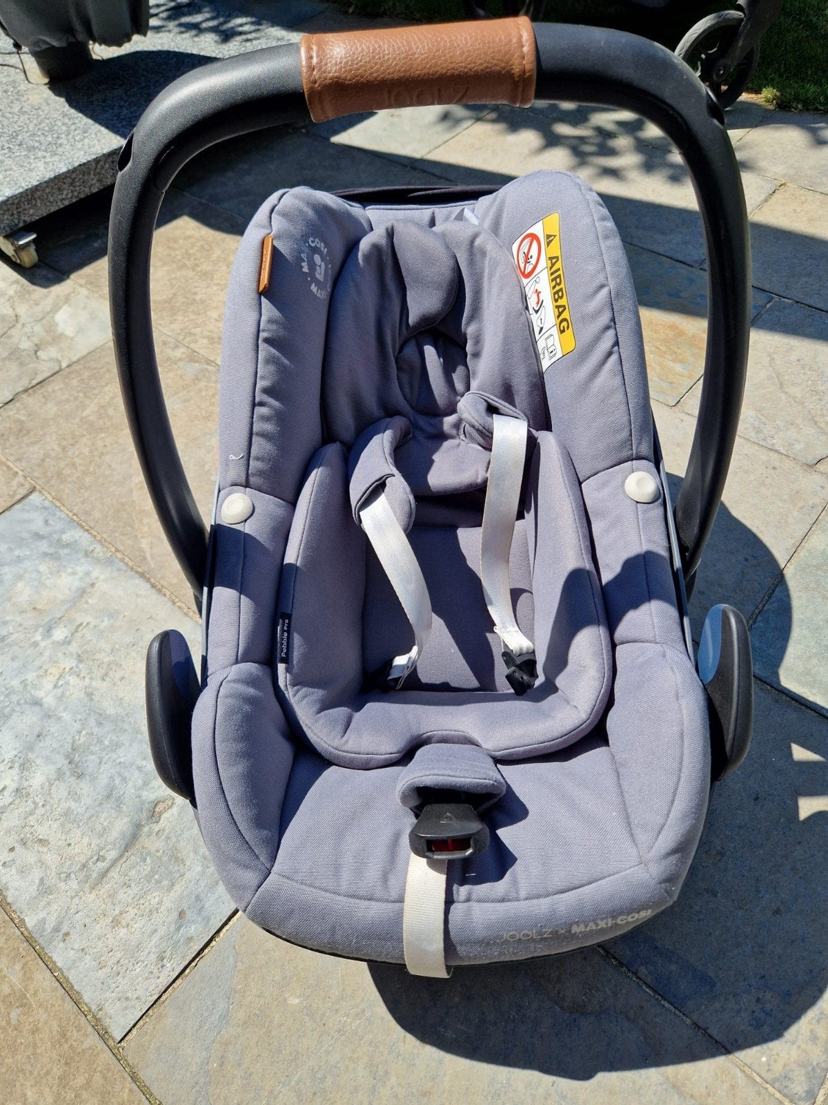 Maxi-Cosi Pebble (Joolz Editie) + FamilyFix2 ISOFIX Base, Ophalen, Zo goed als nieuw, Maxi-Cosi, Isofix