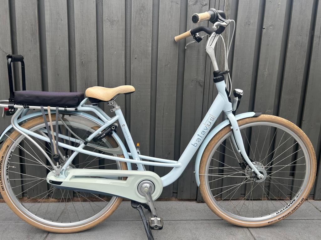 Moederfiets Batavus Mambo Inspire 28 inch, Ophalen, 47 tot 50 cm, Batavus, Zo goed als nieuw