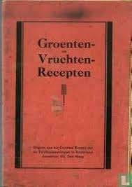 Antiek Groenten en Fruit Recepten boekje uit 1935 Sneek, Ophalen of Verzenden, Mejuffrouw E.Plate