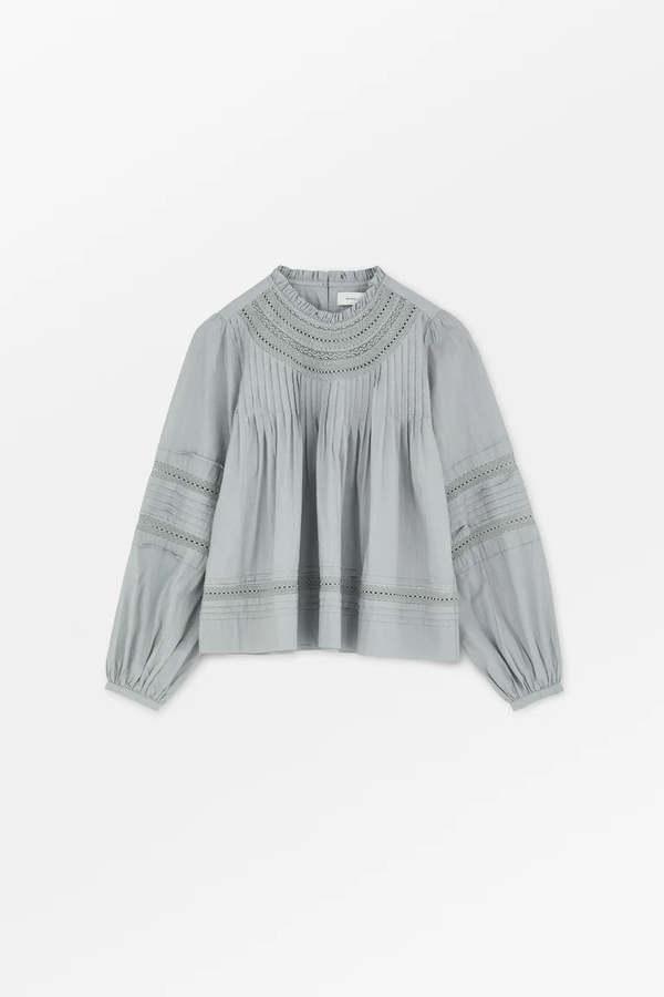Skall Studio prachtige blouse  cloud grey 38 NIEUW, Ophalen of Verzenden, Nieuw, Maat 38/40 (M), Grijs