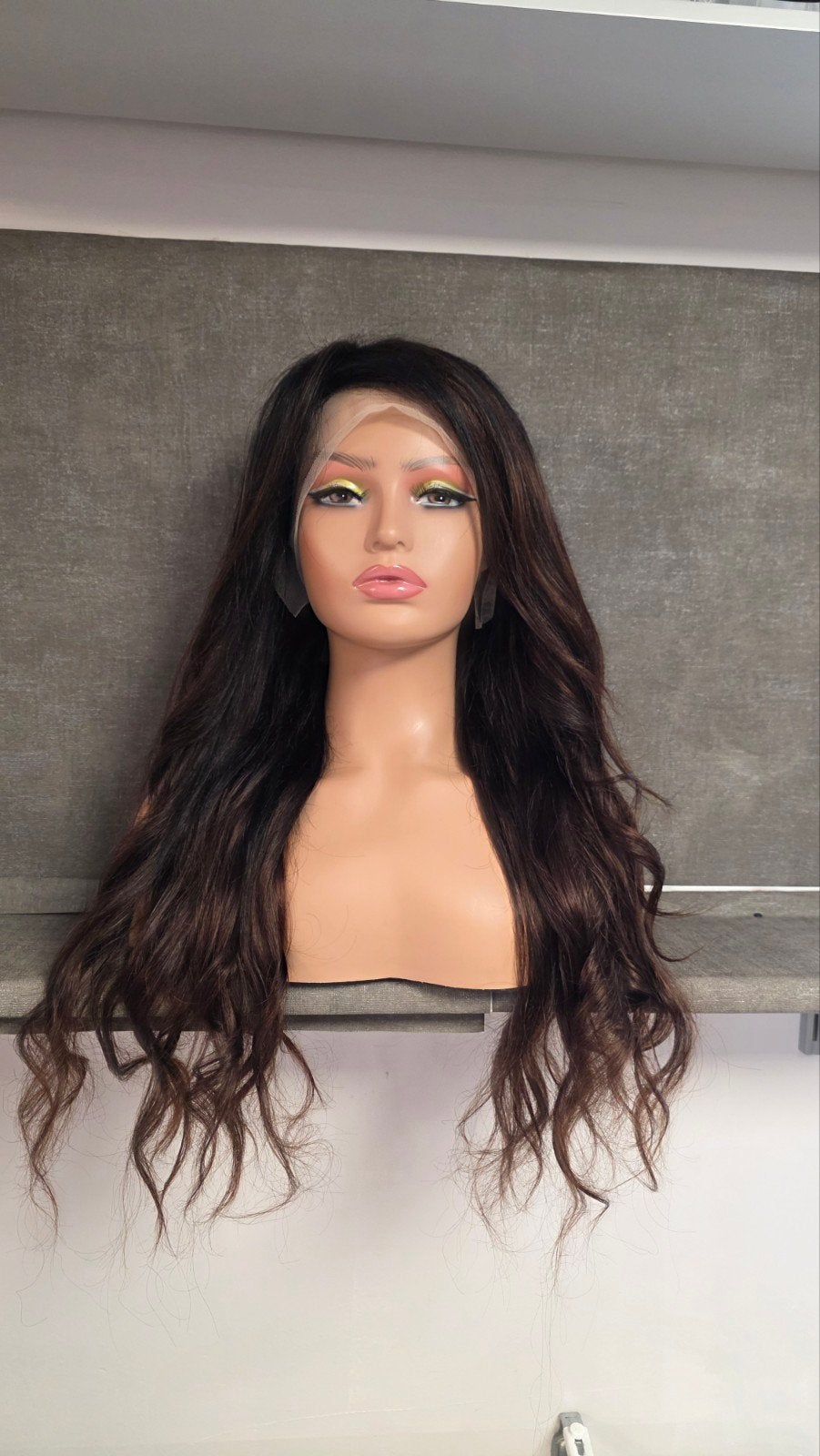 Lace wig echt haar, Ophalen of Verzenden, Nieuw, Pruik of Haarverlenging