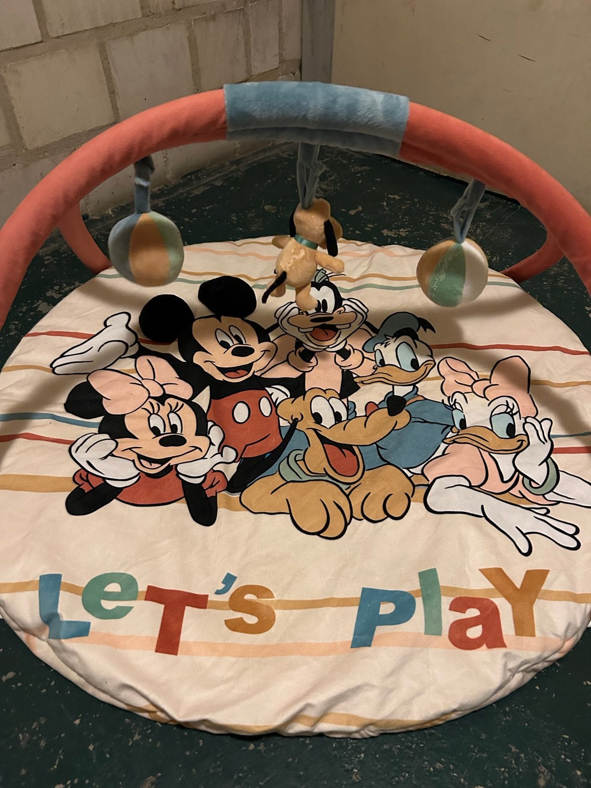 Mickey Mouse Speelmat met Babygym - Disney Vrienden, Ophalen, Speelkleed