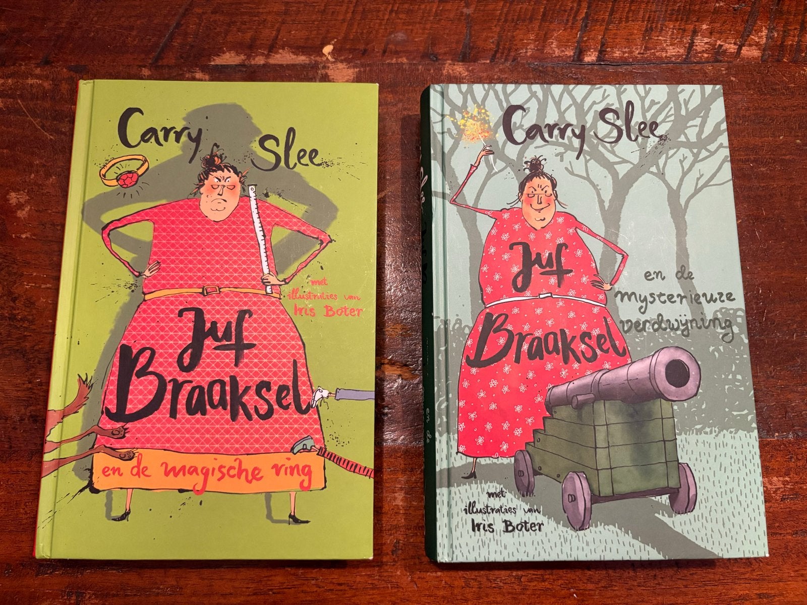 Te koop: Carry Slee - Juf Braaksel boeken (2 stuks), Boeken, Kinderboeken | Jeugd | onder 10 jaar, Ophalen of Verzenden, Nieuw