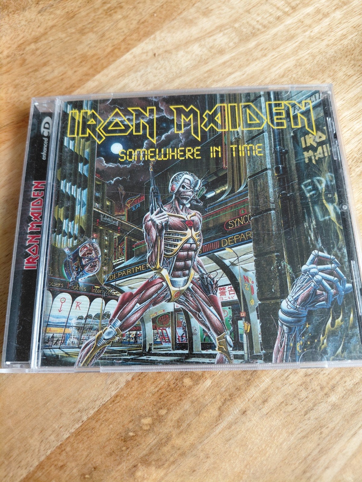 Iron Maiden - Somewhere in Time CD (Remastered), Gebruikt, Verzenden, Hardrock, Remastered