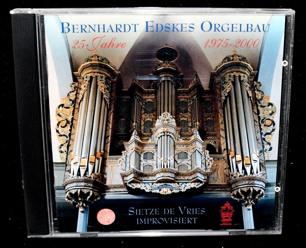 Sietze de Vries Impriviseert - Bernhardt Edskes Orgelbau, Ophalen of Verzenden, Zo goed als nieuw, Klassieke kerkmuziek