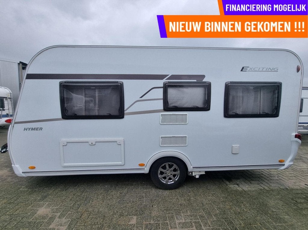 Eriba EXCITING 445 CASS LUIFEL + MOVER + VOORTENT + AUTARK, Mover, Rondzit, Bedrijf, 6 tot 7 meter