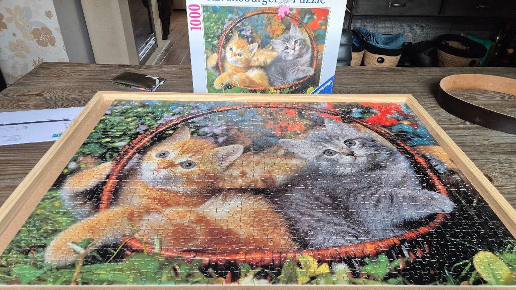 Puzzel 1000st efteling, Ophalen, 500 t/m 1500 stukjes, Gebruikt, Legpuzzel