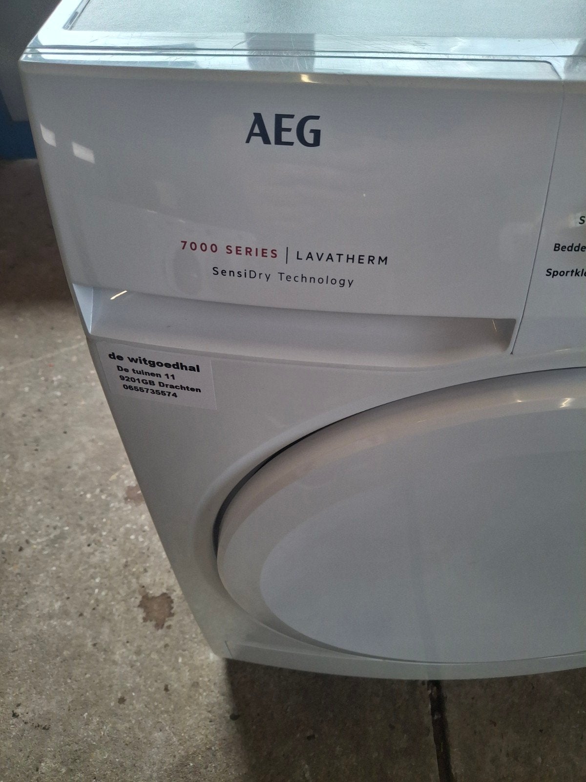 Foto 3 van AEG Lavatherm 7000 Series SensiDry warmtepompdroger