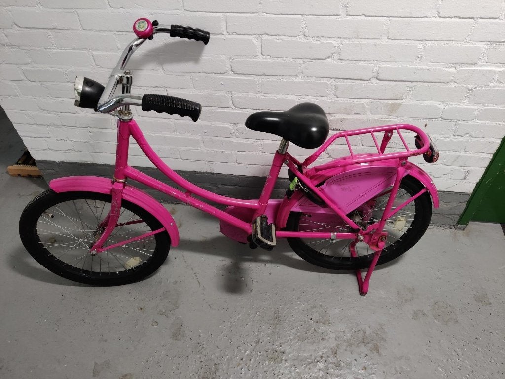 meisjesfiets 20inch, Terugtraprem, Gebruikt, 20 inch, Ophalen