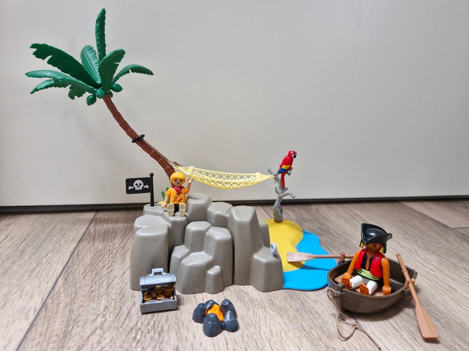 Playmobil Piraten Eiland met Schat en Figuren, Kinderen en Baby's, Ophalen, Pirates, Complete set, Overige typen