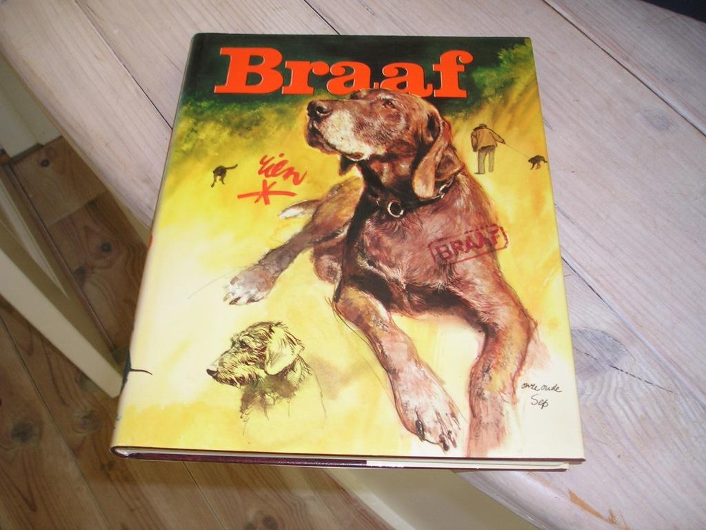 Rien Poortvliet - Braaf, Ophalen of Verzenden, Gelezen, Honden, Rien Poortvliet
