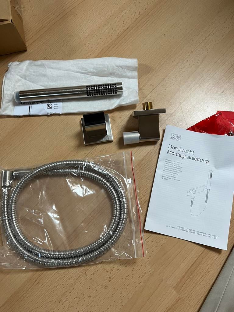 Handdouche set dornbracht nieuw, Ophalen of Verzenden, Nieuw, Douche
