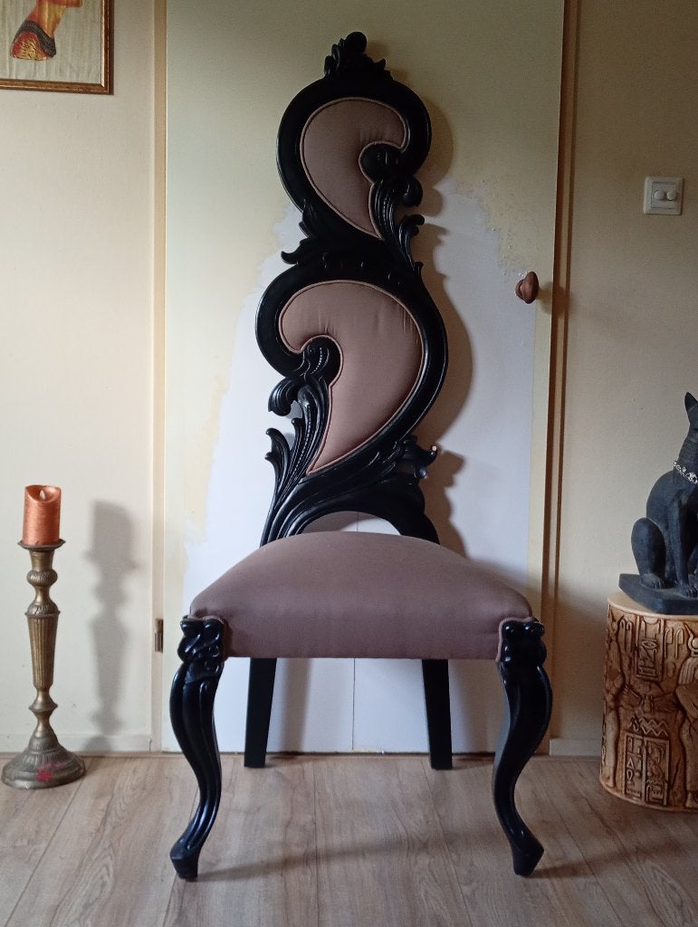 Barok stoelen, Ophalen, Gebruikt, Barok, Zwart