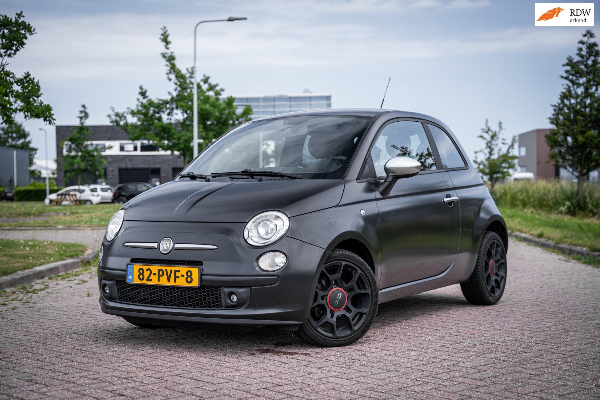 Fiat 500 0.9 TwinAir Blackjack, Auto's, Voorwielaandrijving, Euro 5, 86 pk, Gebruikt