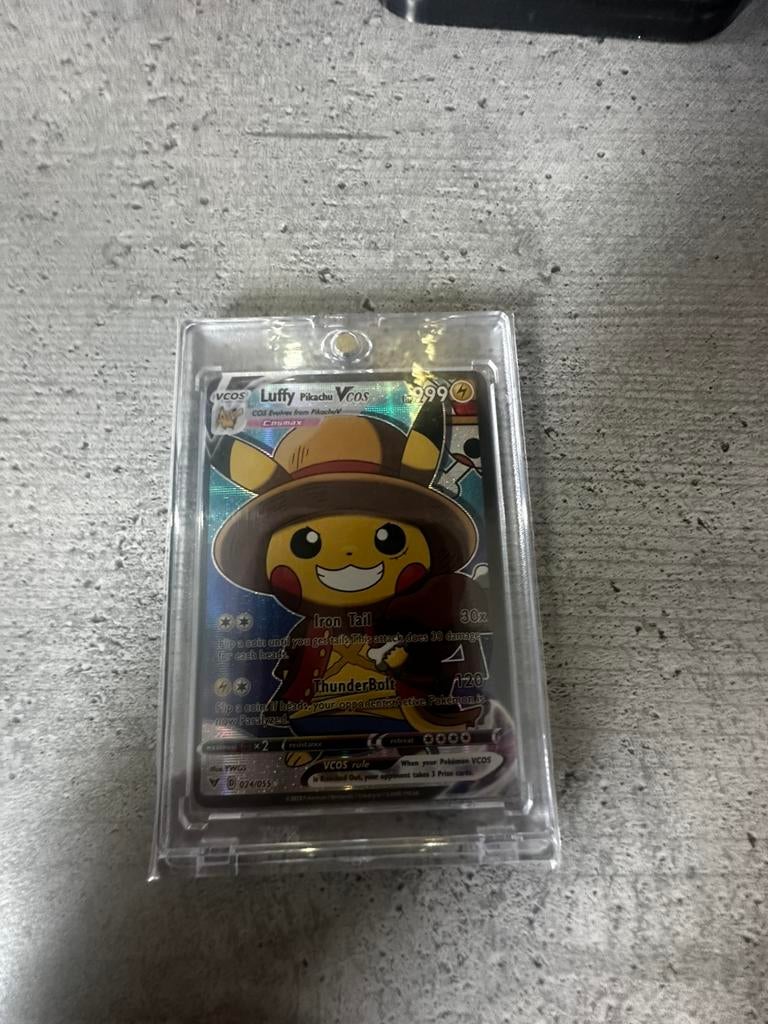 Luffy pokemon kaart proxy, Ophalen, Zo goed als nieuw