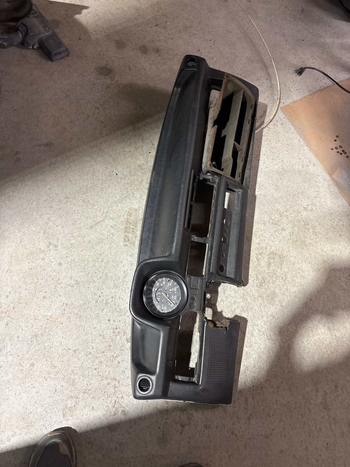 Dashboard VW 1303 met mijlen snelheidsmeter en kastindeling, Ophalen of Verzenden, Gebruikt, Volkswagen