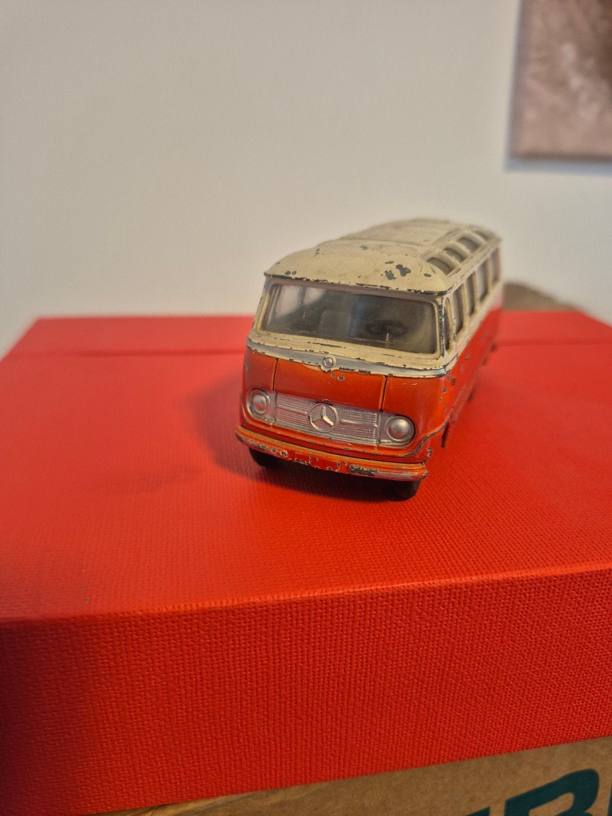 dinky toys mercedes benz bus car meccano, Hobby en Vrije tijd, Modelauto's | 1:43, Ophalen of Verzenden, Gebruikt, Bus of Vrachtwagen