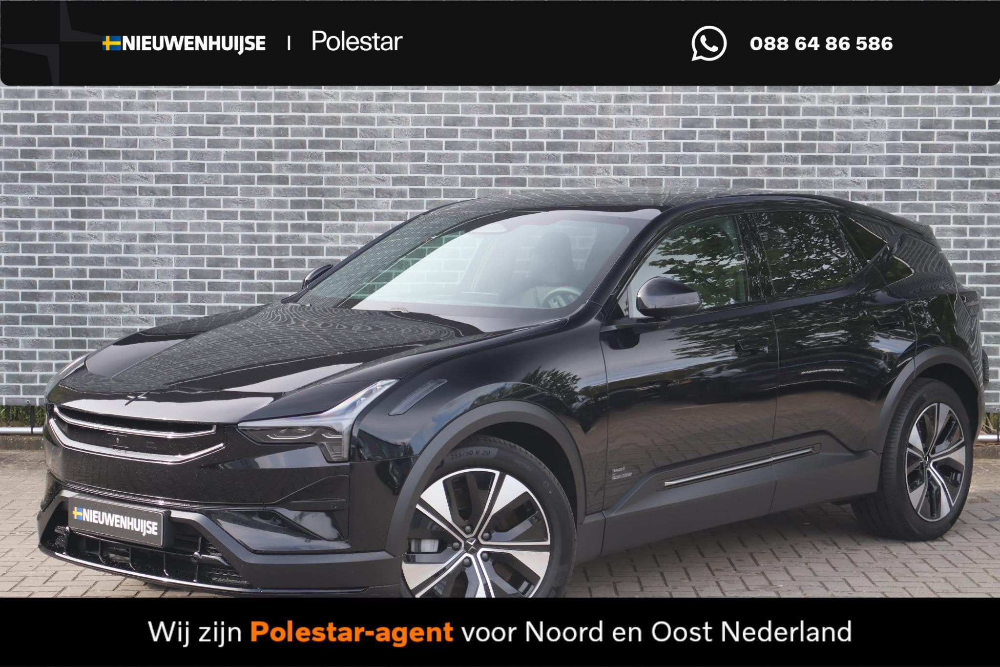 Polestar 3 Long range Single motor 111 kWh | Pilot Pack | Pa, 32 min, Zwart, Polestar 3, SUV of Terreinwagen