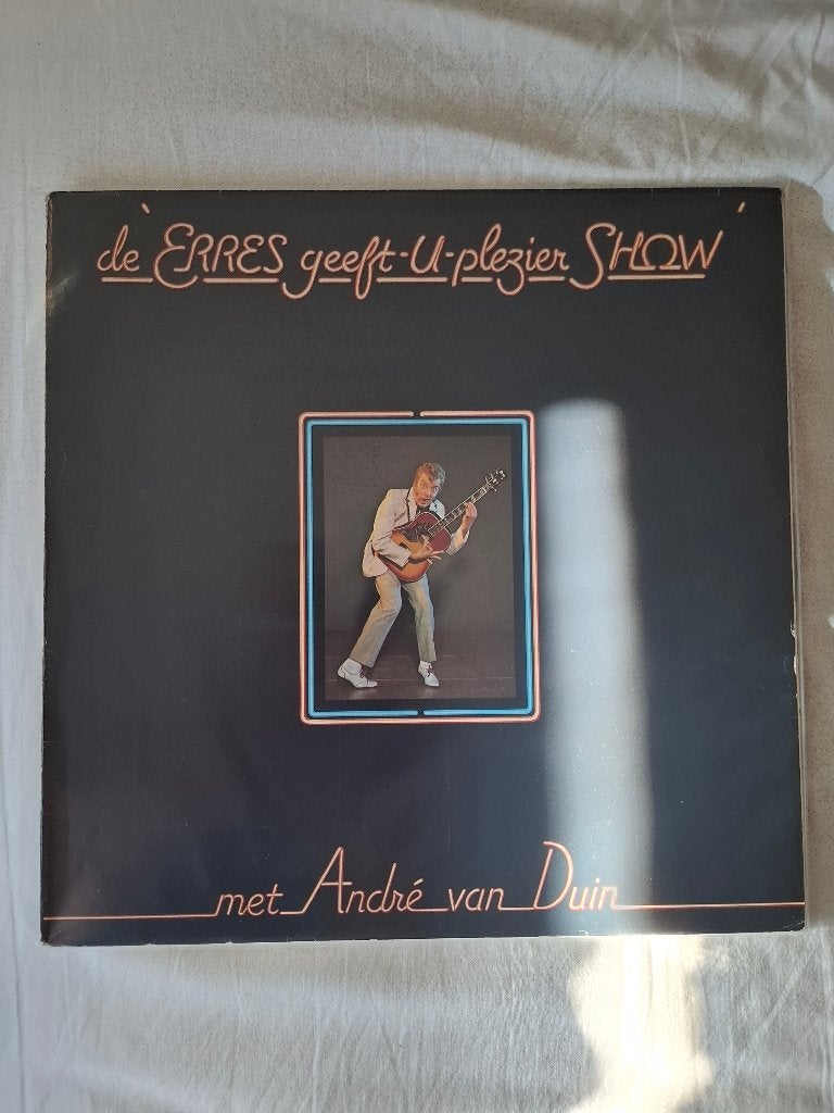 Andre van duin - LP - De Erres geeft u plezier show, Ophalen of Verzenden, Gebruikt, Overige formaten, Levenslied of Smartlap