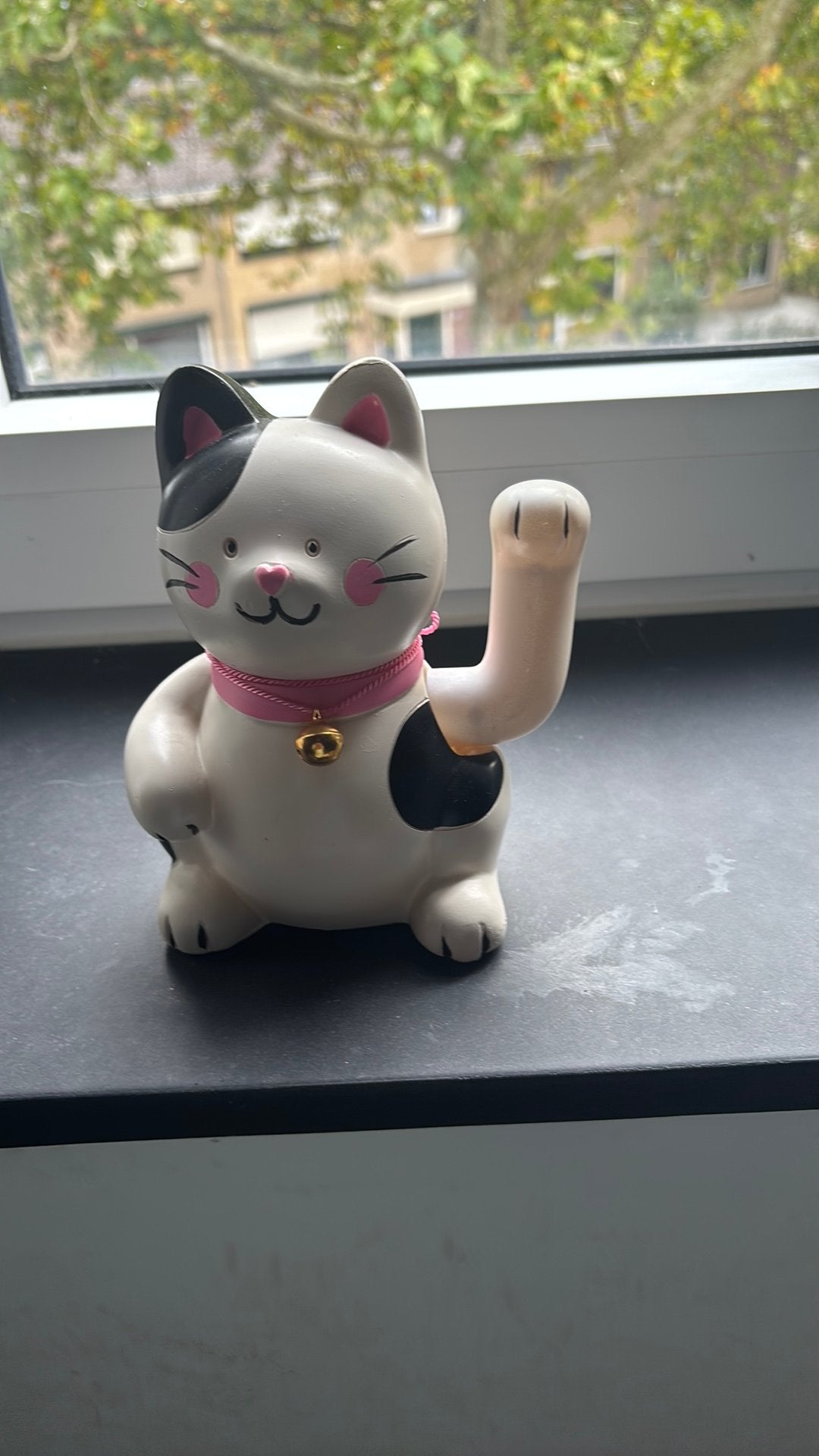 Zwaai kat beeldje, Ophalen, Zo goed als nieuw