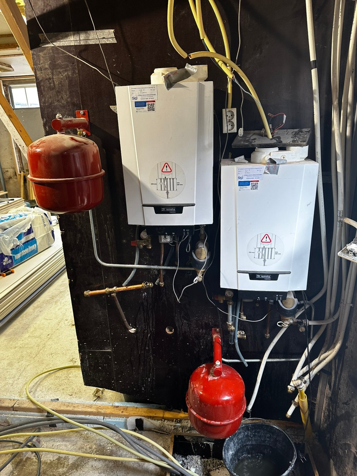 Remeha Tzerra HR CV-ketel compleet 2017/2018, Ophalen of Verzenden, Minder dan 60 cm, Cv-ketel of Combi-ketel, 30 tot 80 cm