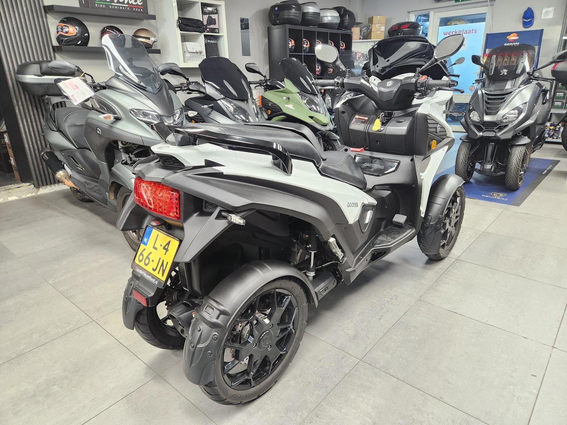 Quadro Qooder QV4 2022 5200KM NIEUWSTAAT, Motoren, Overig, Quadro, Gebruikt, Bedrijf
