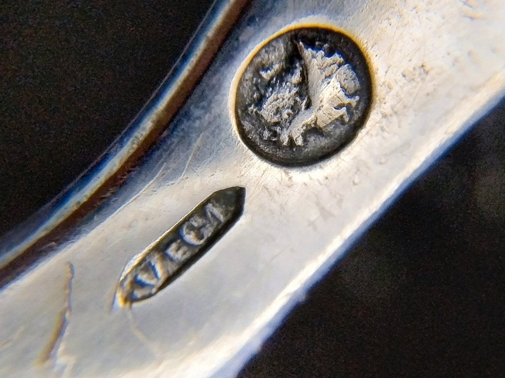 Zilveren punchlepel, N.S. Visser & co, Den Bosch, 1881, Verzenden, Zilver