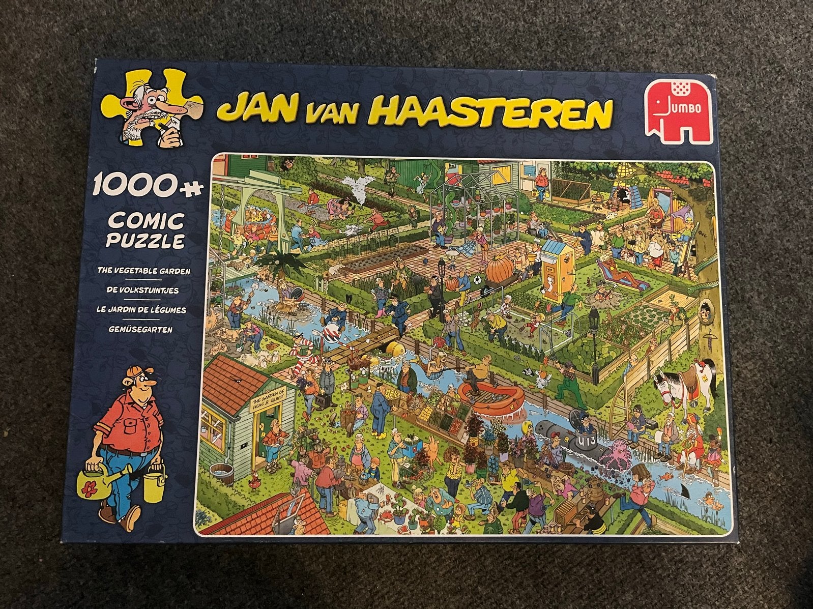 Jan van Haasteren - De Volkstuintjes - 1000 stukjes