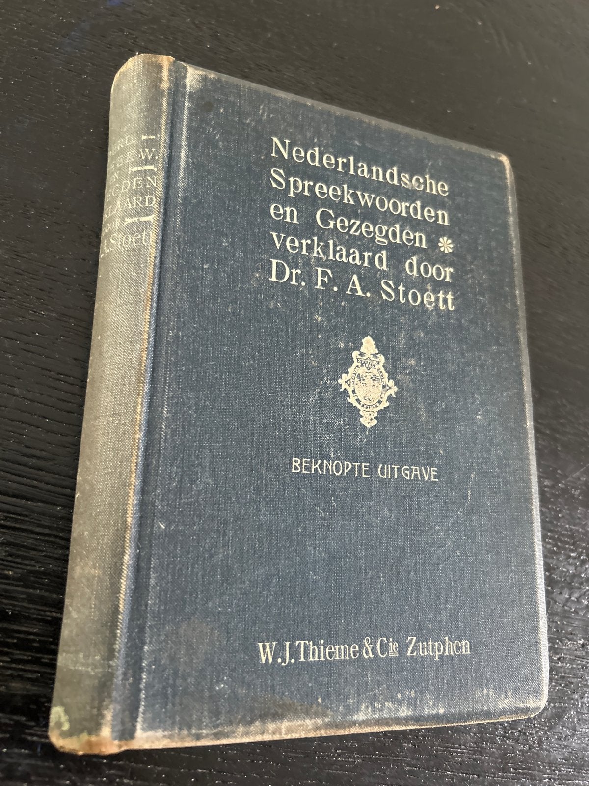 Nederlandse Spreekwoorden en Gezegden - Dr. F.A. Stoett, Boeken, Woordenboeken, Ophalen of Verzenden, Gelezen, Overige uitgevers
