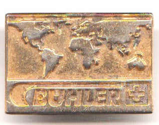 Buhler installatie machines vintage pin, Verzenden, Zo goed als nieuw