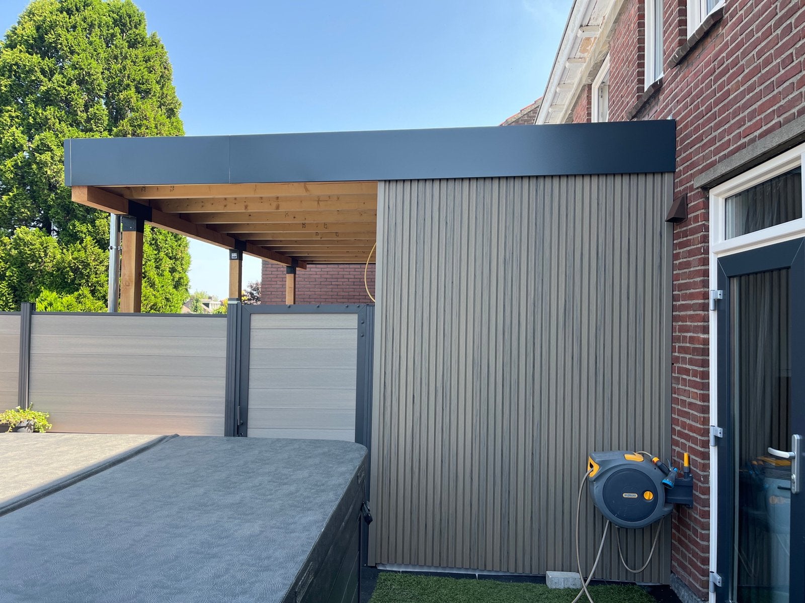 Kunststof gevelbekleding wpc wandpanelen, Doe-het-zelf en Verbouw, Ophalen of Verzenden, Nieuw