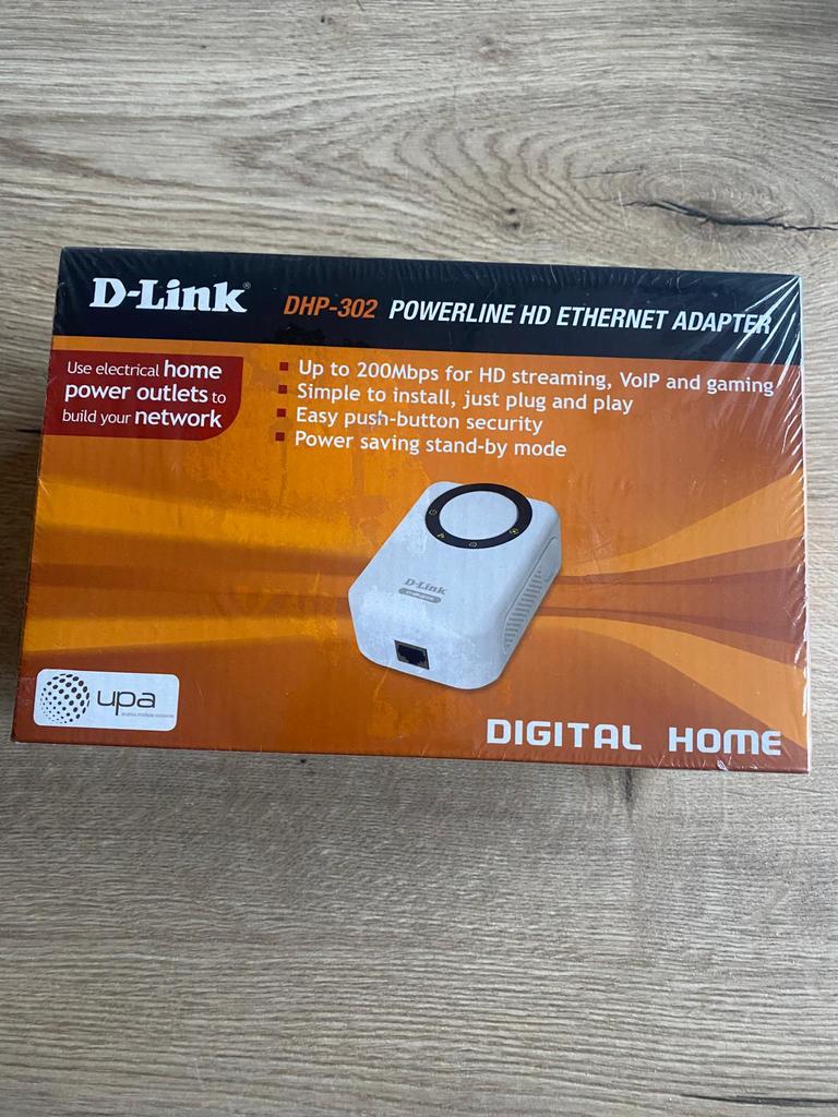 D-Link DHP-302 Powerline Adapter – Nieuw & Geseald, Ophalen of Verzenden, Nieuw