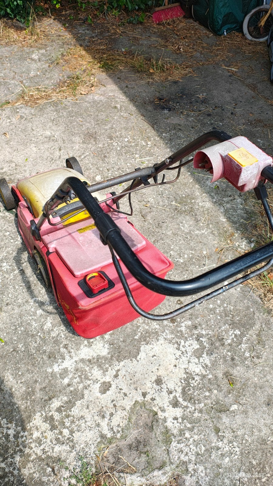 Wolf elektrische grasmaaier, Tuin en Terras, Grasmaaiers, Gebruikt, Ophalen