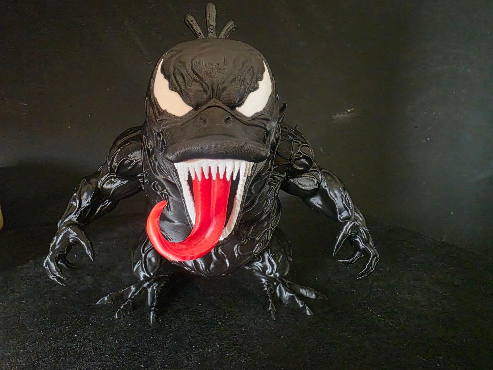 3D Geprinte Venom Psyduck Figuur - Uniek Verzamelobject, Verzenden, Nieuw