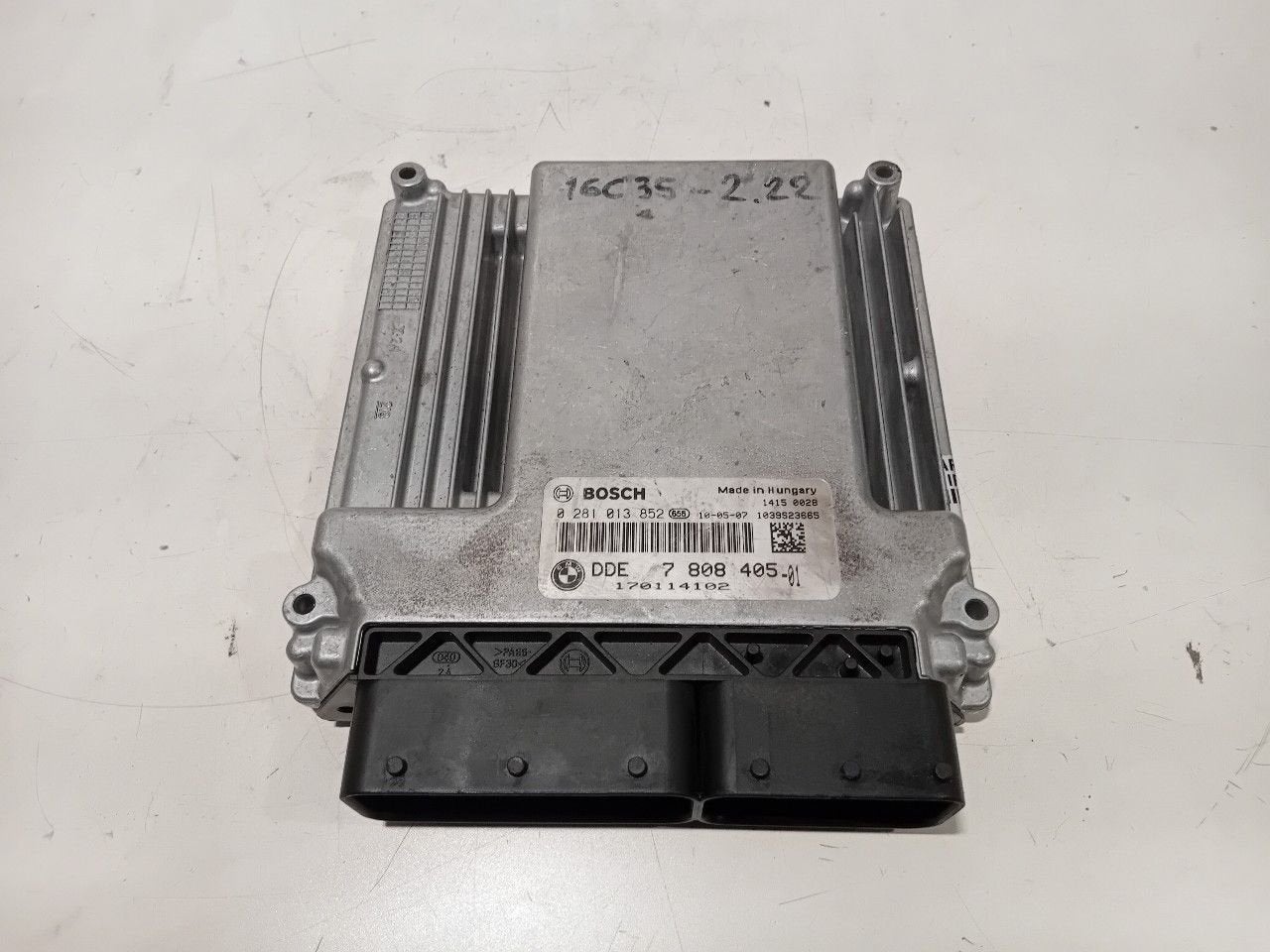 Computer motormanagement BMW 5 serie, Auto-onderdelen, Onderdelen@venauto.nl, Van der Ven Autorecycling B.V., Gebruikt, Ettenseweg 76, 4706 PB Roosendaal, The Netherlands