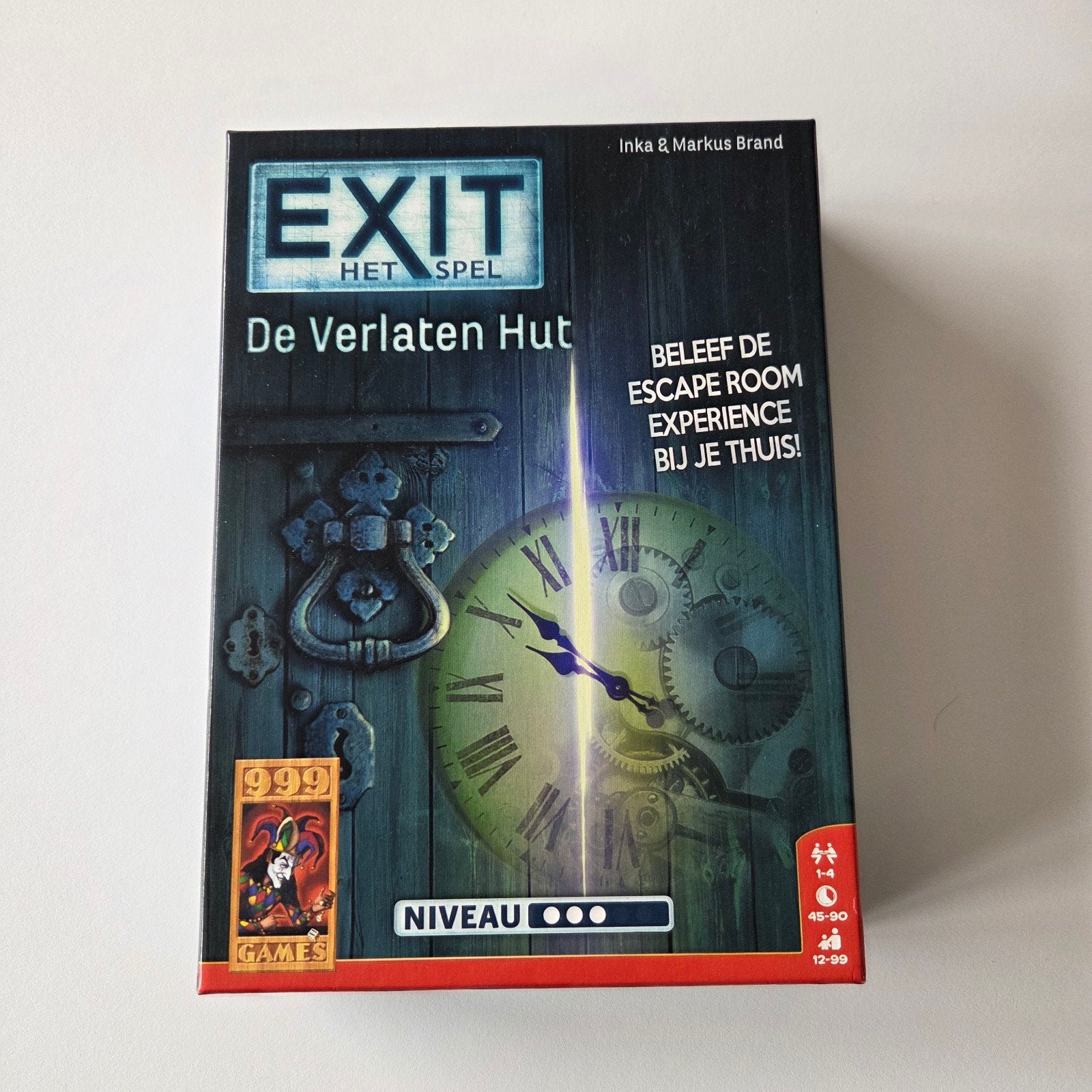 EXIT Het Spel: De Verlaten Hut - Escape Room Ervaring, Een of twee spelers, Ophalen of Verzenden, Zo goed als nieuw, 999 Games