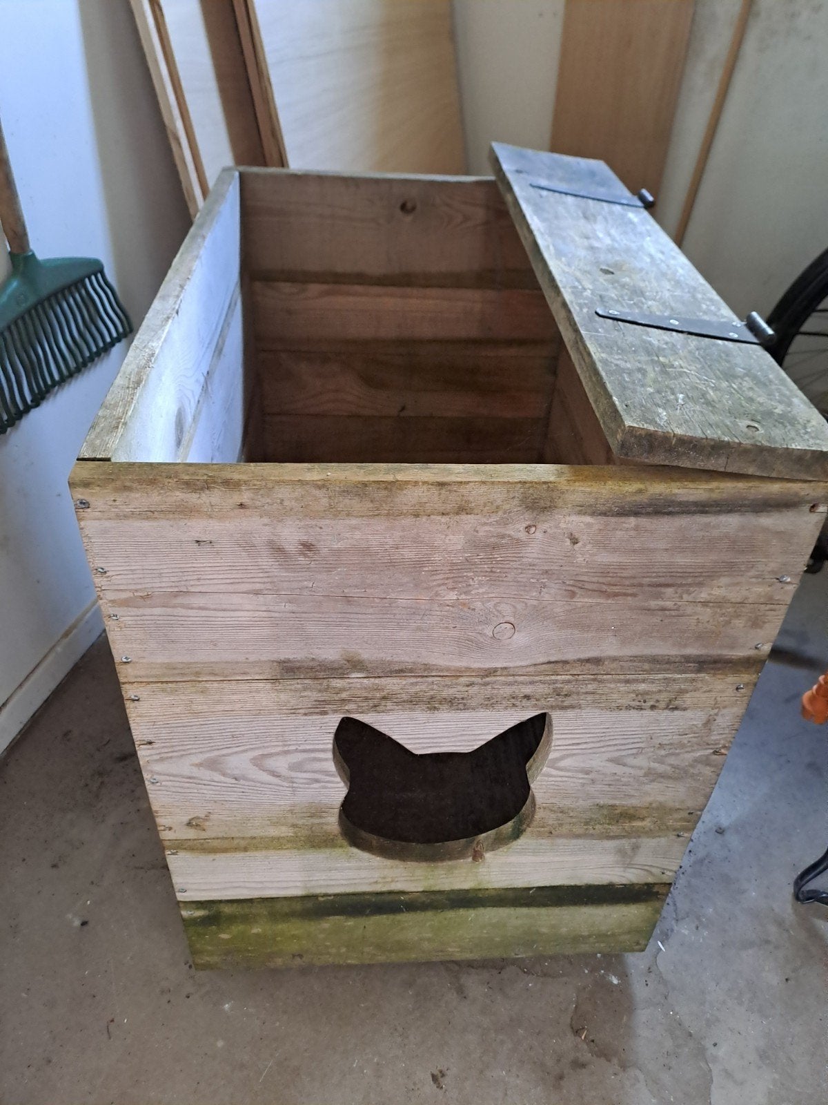 Voormalige ombouw voor kattenbak, Dieren en Toebehoren, Ophalen, Gebruikt