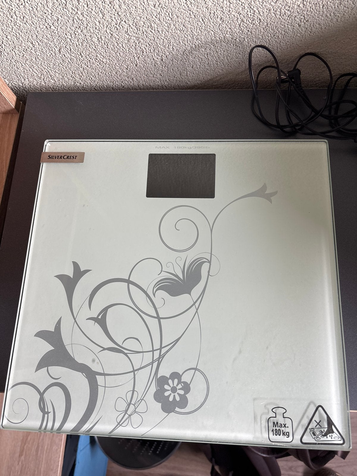 SilverCrest Personenweegschaal -! Werkt 100%, Witgoed en Apparatuur, Weegschalen, 1 tot 500 gram, Verzenden, 100 kg of meer, Personenweegschaal