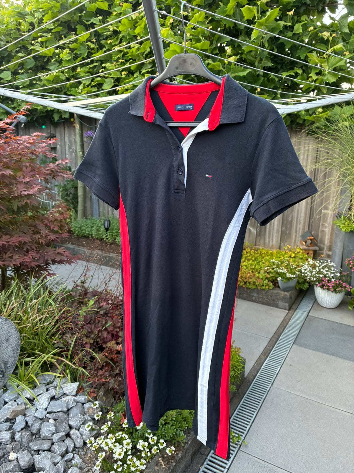 Tommy Hilfiger  jurkjes maat 40-42, Blauw, Maat 42/44 (L), Ophalen of Verzenden, Zo goed als nieuw