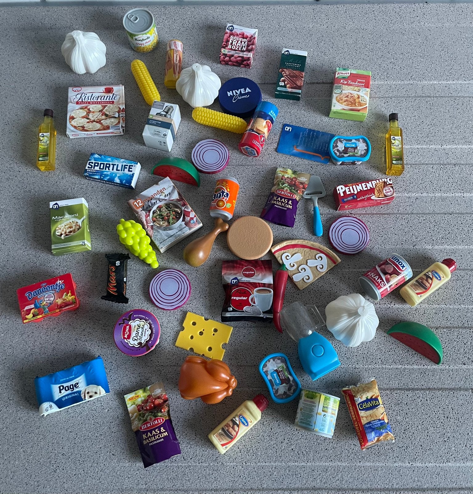 50 AH mini’s mini boodschappen verpakkingen (pakket 1), Albert Heijn, Ophalen of Verzenden